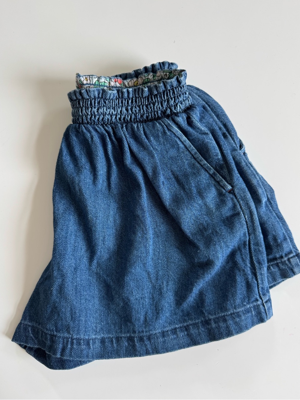 Mini Boden 🌸 Girls Denim Short